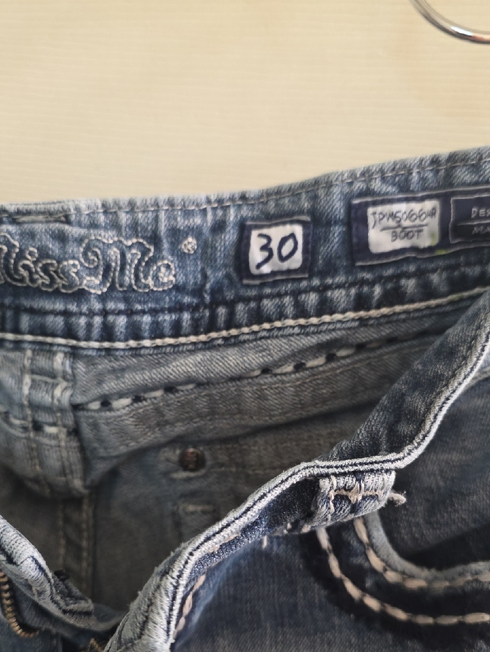 Miss Me Women's Faded Blue Bootcut Jeans